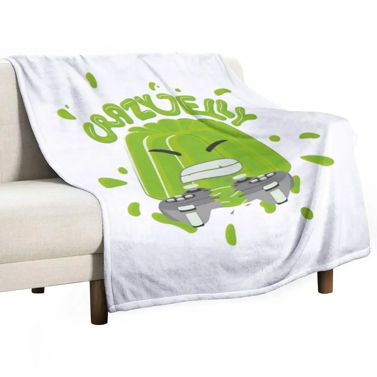 crazy jelly Throw Blanket Bed Fashionable Softest bed plaid Summer Beddings Sofa halloween Blankets