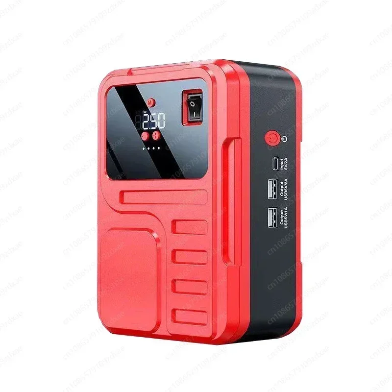 Multifunctional vehicle emergency start power supply, 12V power-up inflatable integrated emergency rescue device