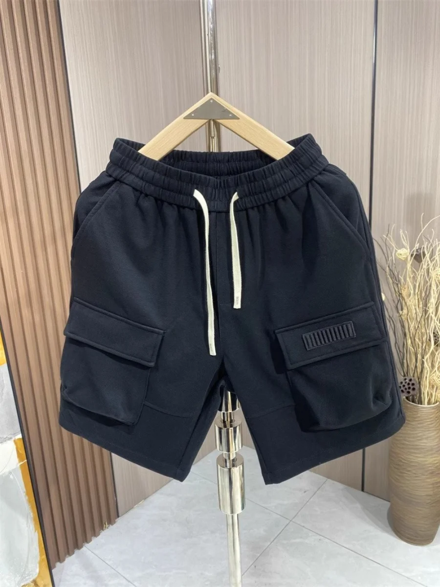 

plus Size 300 Pou Summer Trendy Loose Five-Point Workwear orts Men's American Retro plus Size Pants Breathable Comfortable