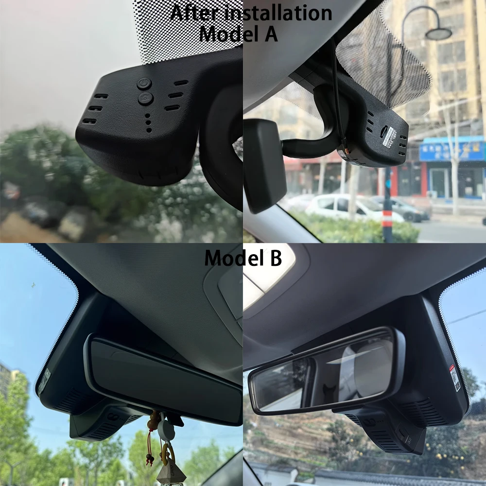 Cámara DVR 4K para Geely EX2 Xingyuan Proton EMas, Cámara Delantera y Trasera OEM, Grabadora de Video Wifi 2160P, Grabación en Bucle, Visión Nocturna