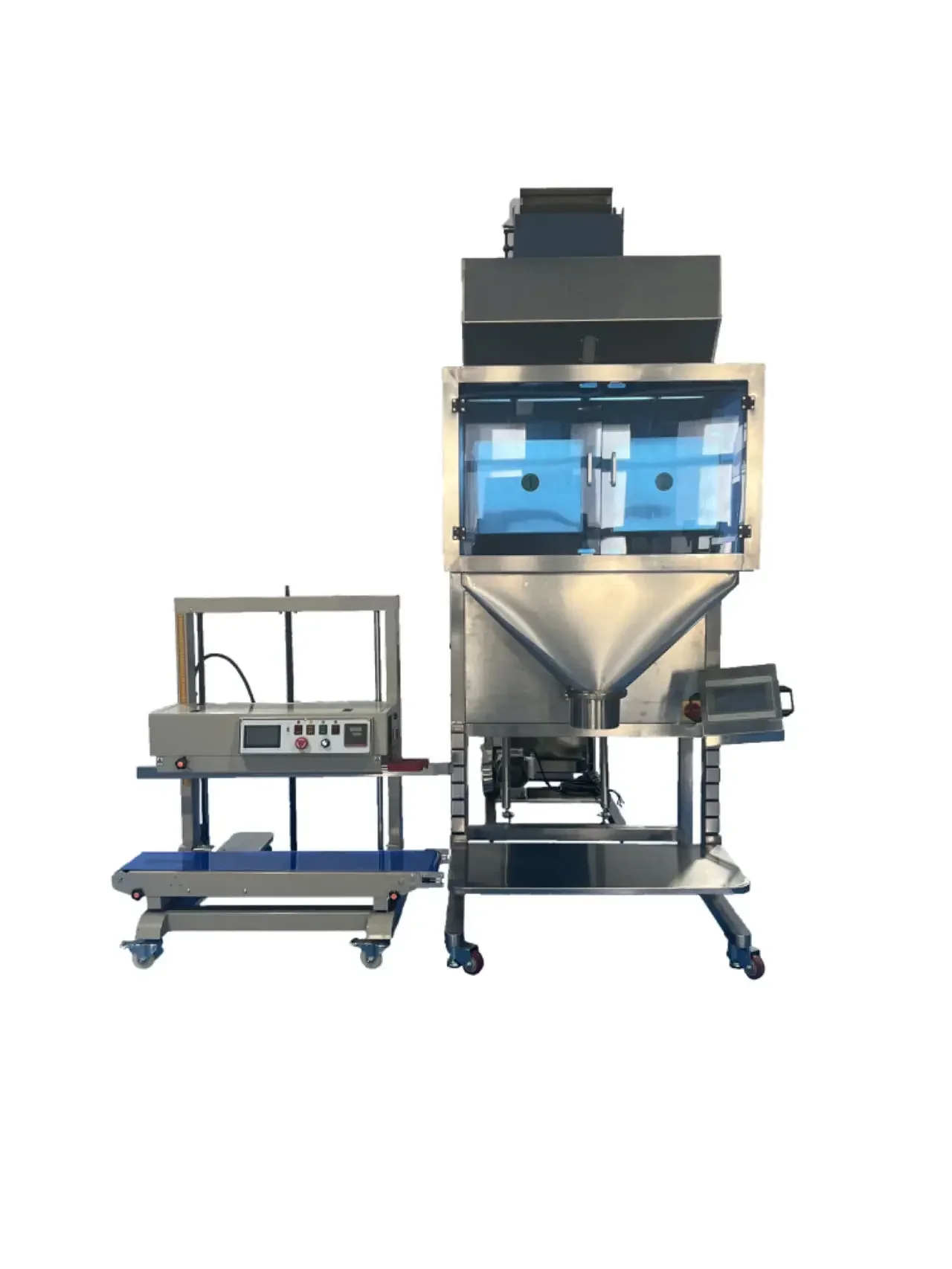 Automatic 5kg 10kg 15kg rice bean wheat grain feed peanuts bagging packing machine with 300-400 bag/hour packaging machine