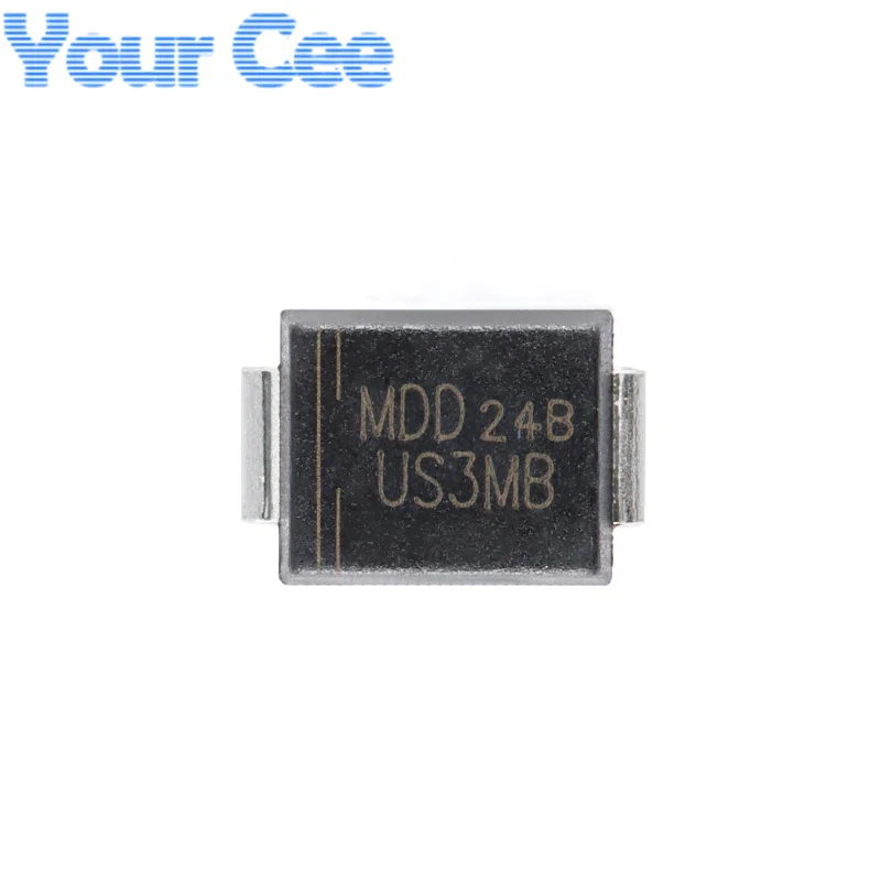 50PCS US3MB US2MB RS3MB SMB 1000V SMD Ultra-Fast Recovery Rectifier Diodes