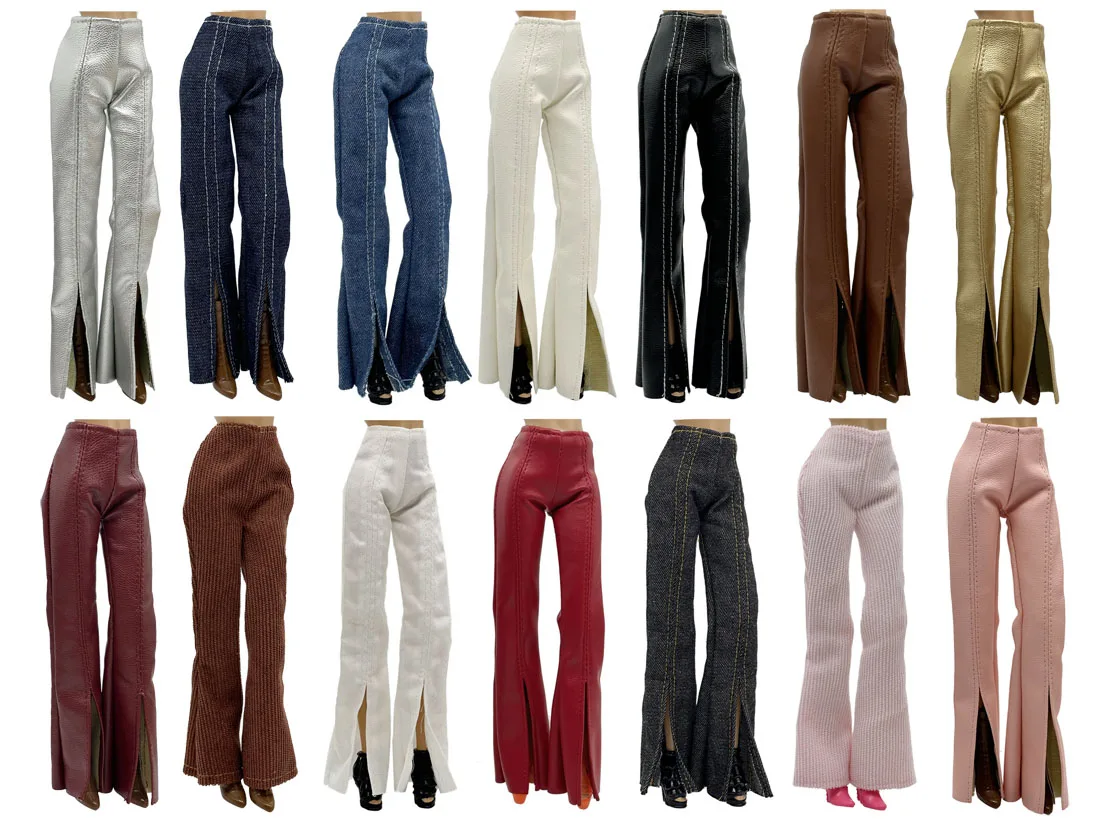 Multi Style Fashion Long Trousers for 11.5 Inch 30cm Doll Many Style for Choice Gifts for Girls Doll Accessories