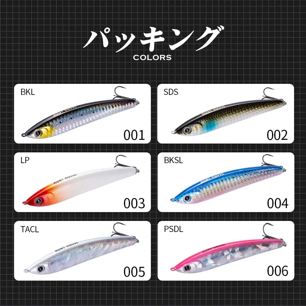 Hunthouse Super Surger – Lápiz jerk para lubina y trucha - imagen 3