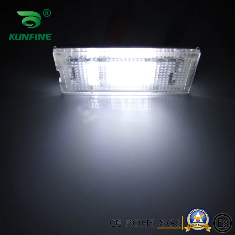 2PCS Car LED Number License Plate Light LED License Lamp For BMW 46-4D 1998-2005 OEM No.51138236269 51138236854 - Image 3