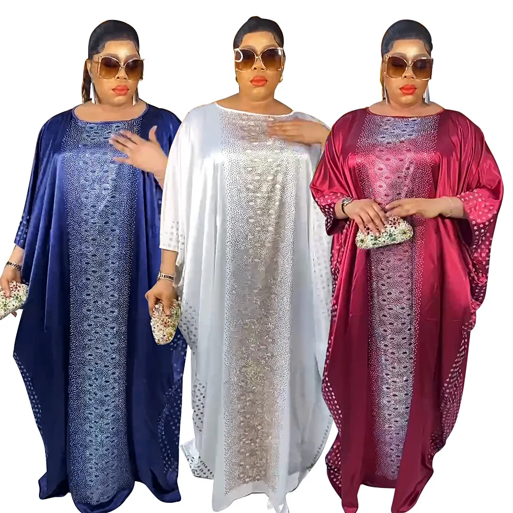 Abayas afrikanische Kleider für Frauen 2024 traditionelle afrikanische Kleidung Dashiki Ankara Outfits Kleid Robe muslimische Kaftan Maxi langes