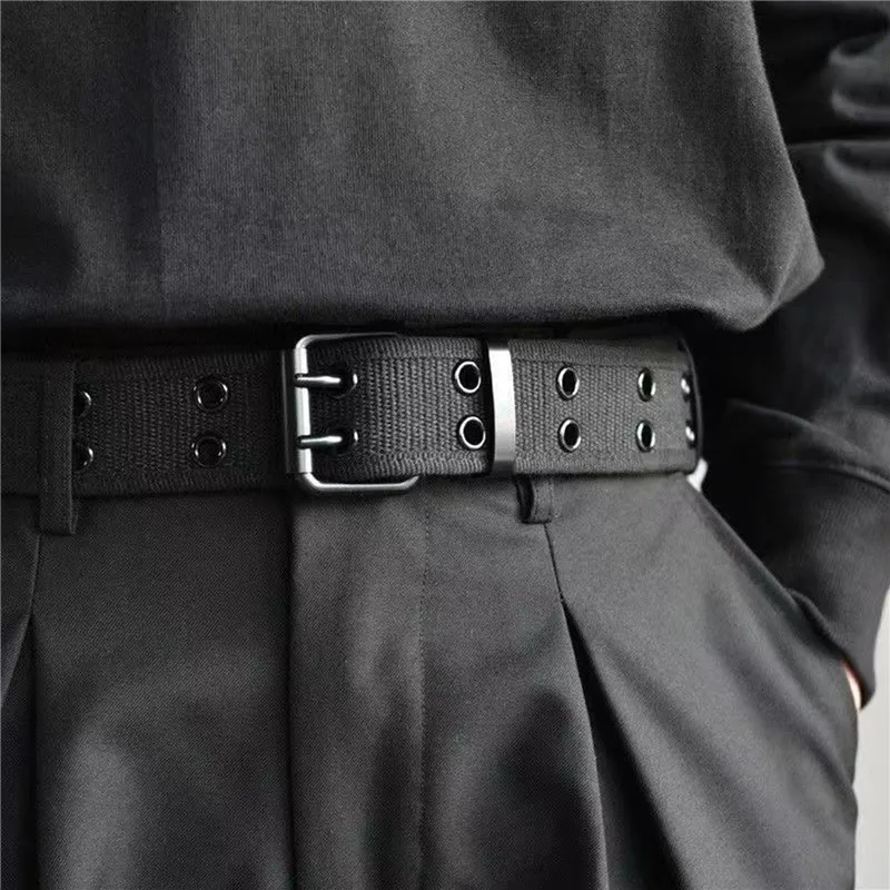 

Men Belts Canvas Nylon Webbing Belt Fashion Casual Designer Unisex Belts High Quality Sports Strap