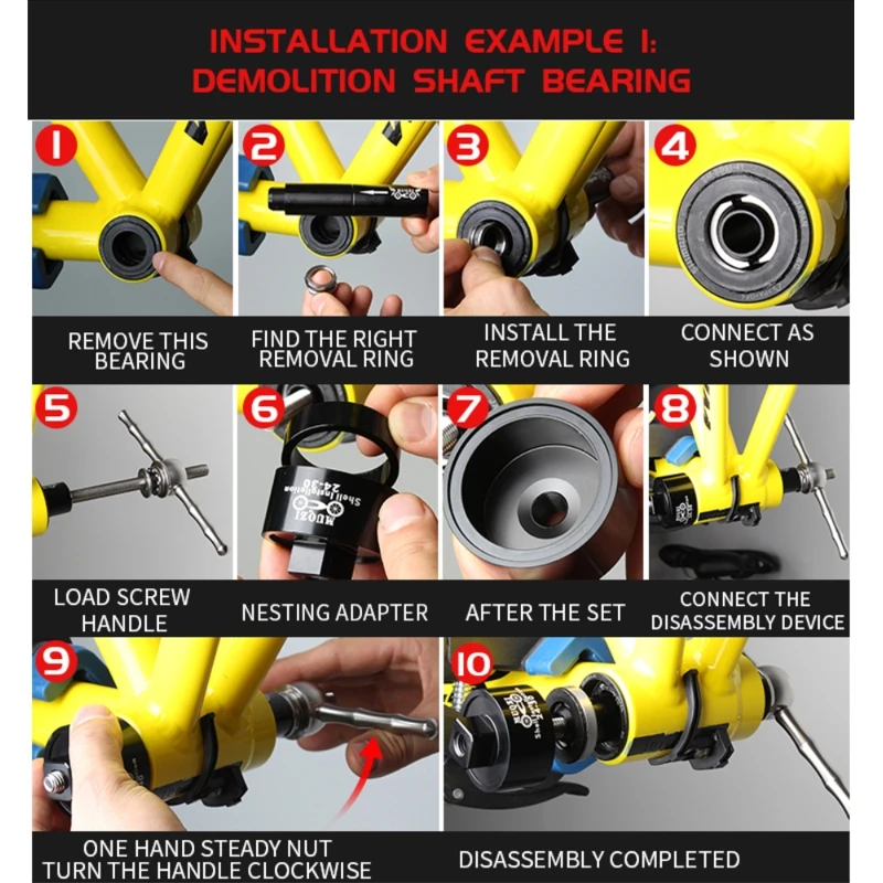 Bottom Bracket Install Removal Tool MTB Bottom Holder Remover Disassembly for BB86/30/92/PF30 Bike TOP quality