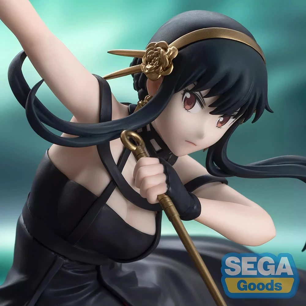 

Original NEW SEGA Luminasta Spy x Family Yor Forger (Thorn Princess Mission Extend) Nice 19cm Anime Figure Model Ornament Toys