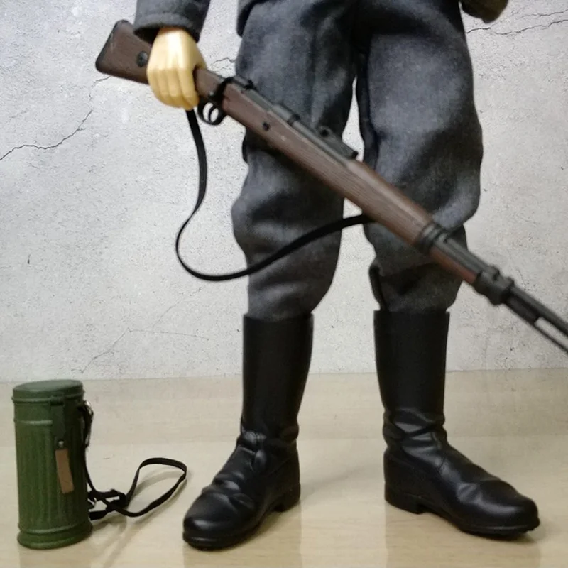 Ensemble de Soldats de l'Armée Allemande WWII, Modèle avec Chapeau, Veste, Bottes de Sculpture de Tête, Accessoire pour Figurines d'Action de 12 Pouces, Échelle 1/6