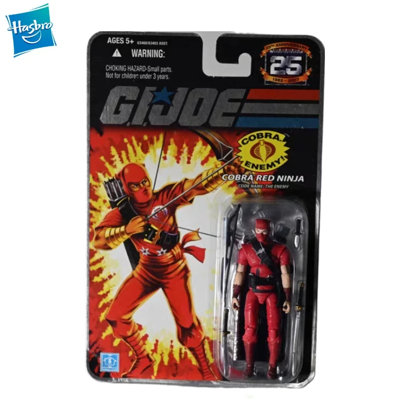 

New Original Hasbro G.I.JOE Classified Series COBRA RED NINJA THE ENEMY Action Figure Model Gift