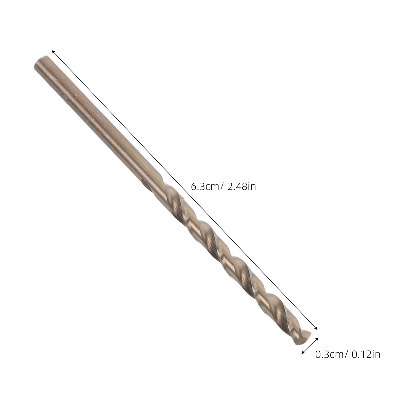 10 個ストレートハンドルビットセット Hss 金属ドリルビット鋼ステンレス木材コンクリート耐摩耗精密コードレスドリルマシン用