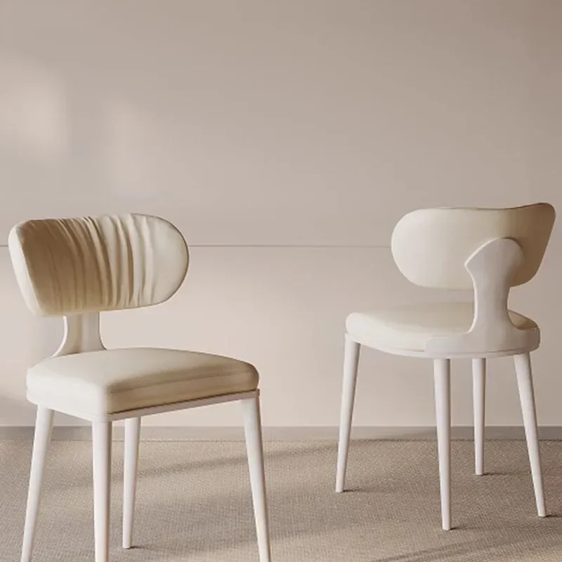 Almofada nordic cadeiras de jantar na moda estética meados do século jantar cadeira luxo sala estar ergonômico chaise salle manger mobiliário