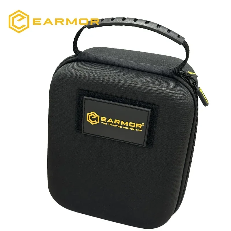 NEW EARMOR Tactical Headphone Hard Storage Case, Portable Lightweight Headphone Case, Waterproof M31, M32, M31H, M32H Headphones