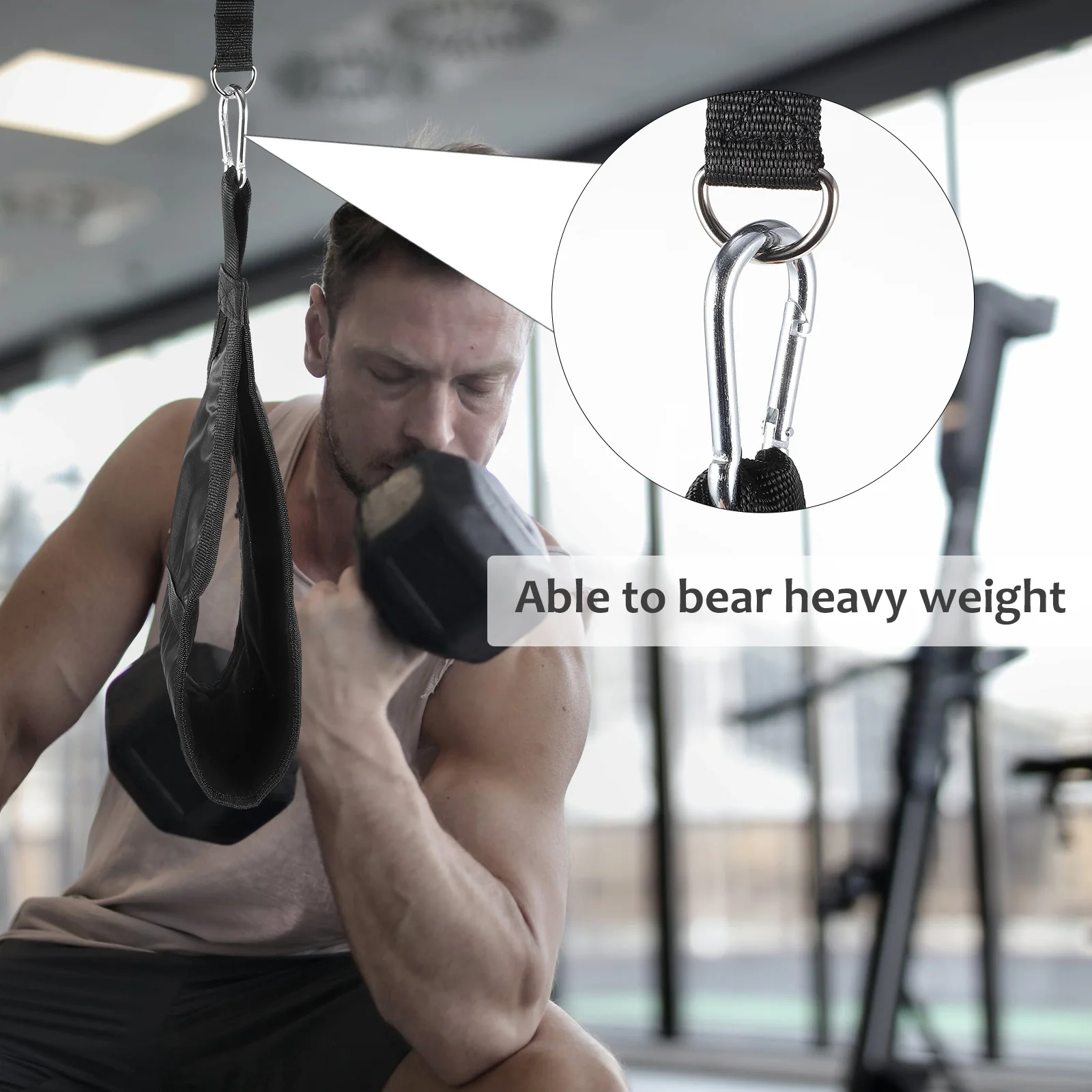 

1Pair Abdominal Training Belt Premium Material Muscle Trainer Stable Experience Injury Prevention Ab Straps Ab Hanging Strap