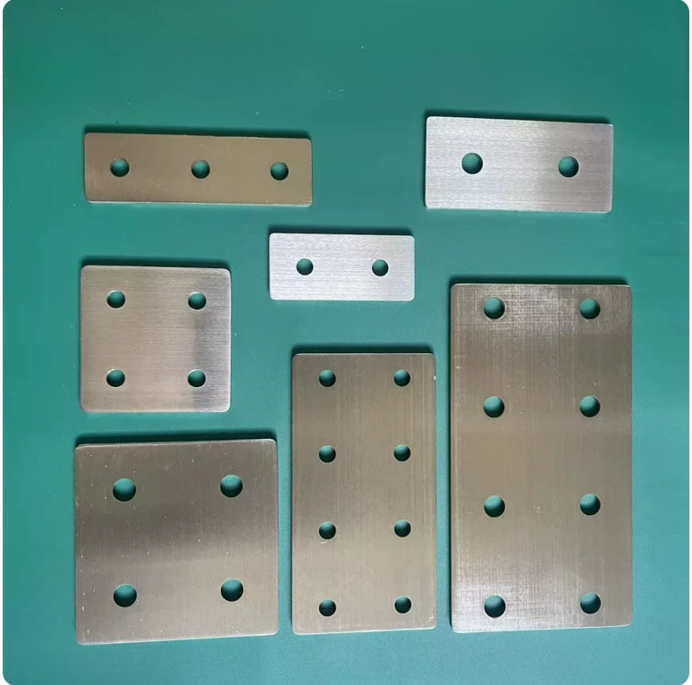 1PCS Stainless steel connecting plate Aluminum profile accessories Vertical 20/30/40/reinforced splicing External reinforcing