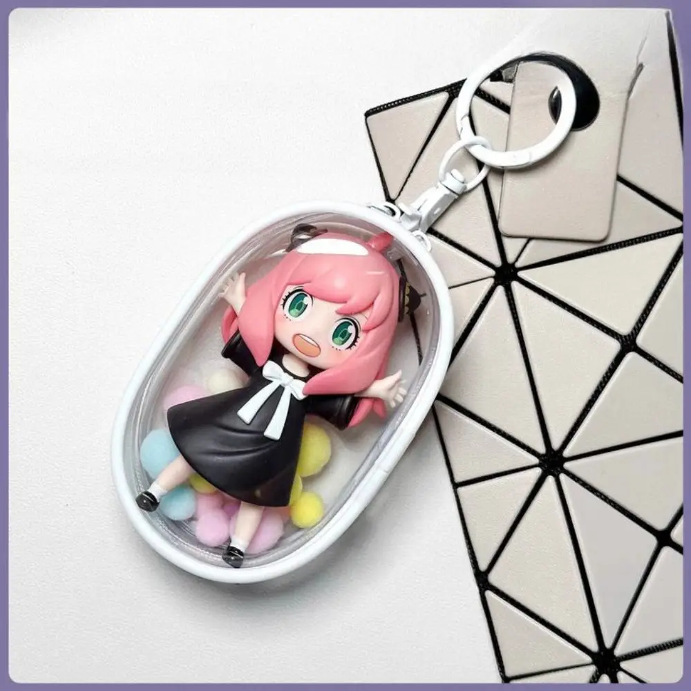 

Fashion Clear Nendoroid Dolls Bag Transparent Mini Storage Pouch PV Toys Dustproof Case Women Lipstick Organizer Box Gir's Gifts