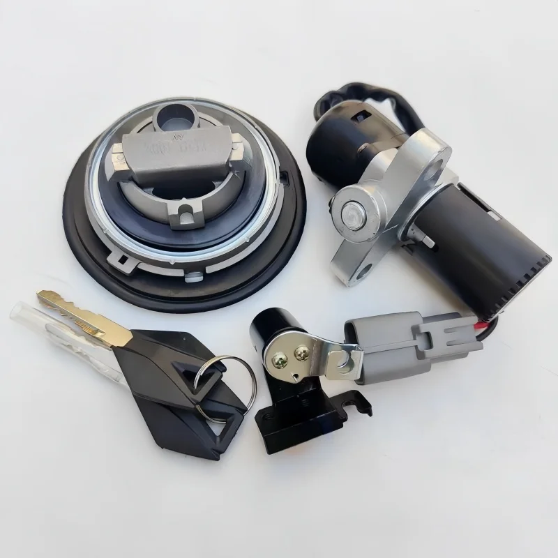 Kit For CFMOTO CF MOTO CF125-3 CF125-3/3A CF 125 -3 -3A CF125 2021-2023 Motorcycle Fuel Gas Cap Ignition Switch Seat Lock Key