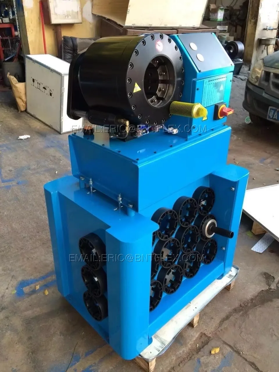 Customized BNTP32 Hydraulic Hose Crimping Machine 2.5 Inch Fast Crimping Speed with Complete Set of Dies for Hose Pressing