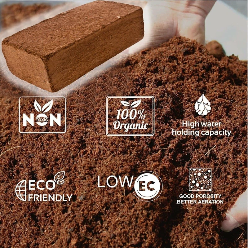 

600g Organic Soilless Cultivation Nutrient Soil High Water Retention and Ventilation for Gardening Seed Plant Bag