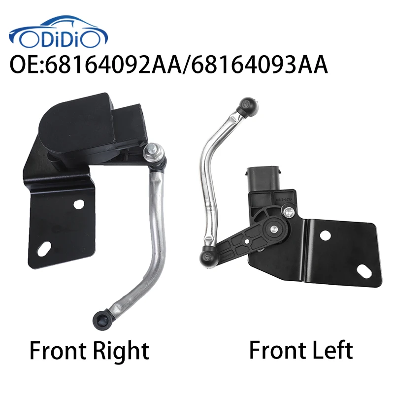 ODiDiO 68164093AA 68164092AA Front Left / Right Height Level Sensor for Grand Cherokee 2011-2015 FL FR 68164092AB 56029517A