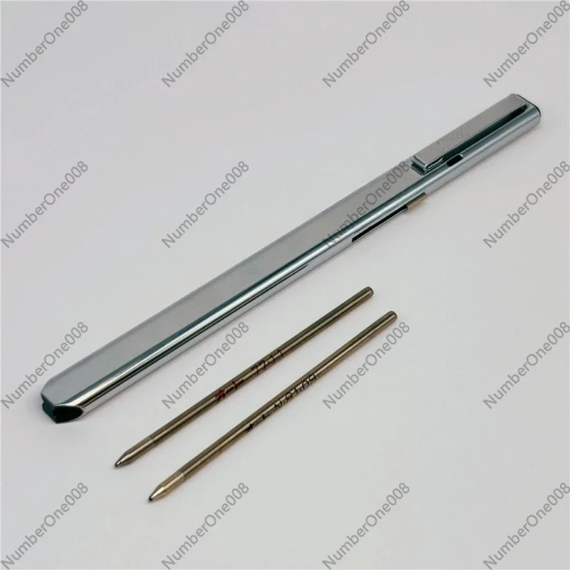 For OHTO Ledo Short Sword Side Slide Out Core Two-Color Metal Ballpoint Pen