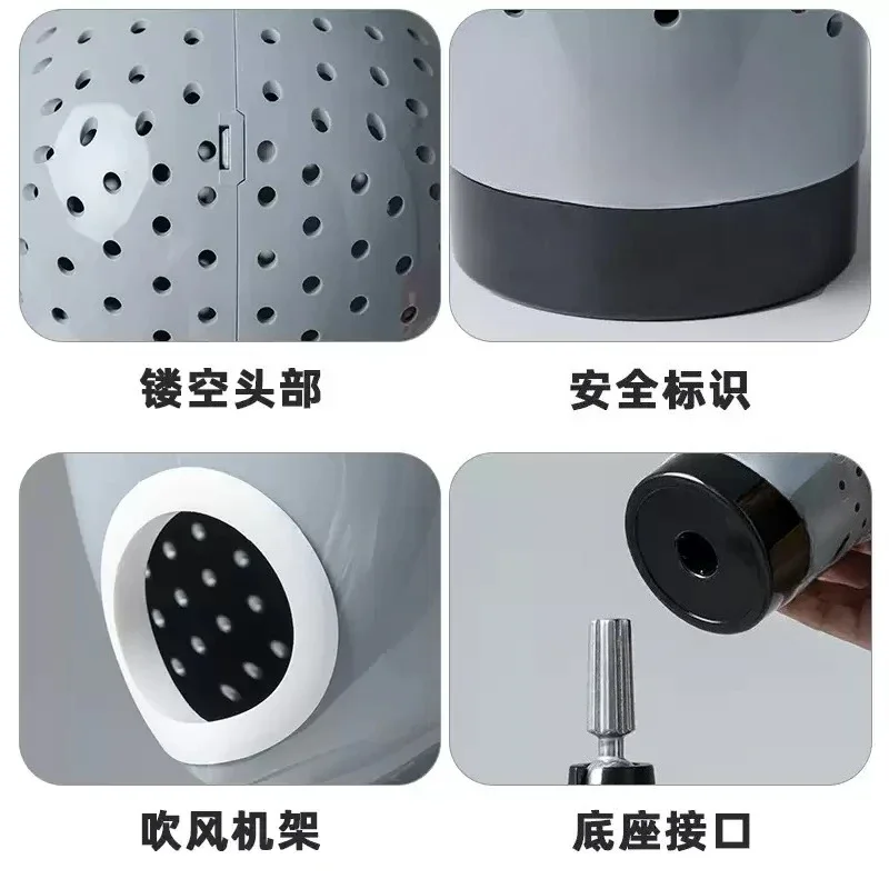 Wig Drying Head Unit, High-Quality Dryer Stand for Human Body Model Head & Wig Drying