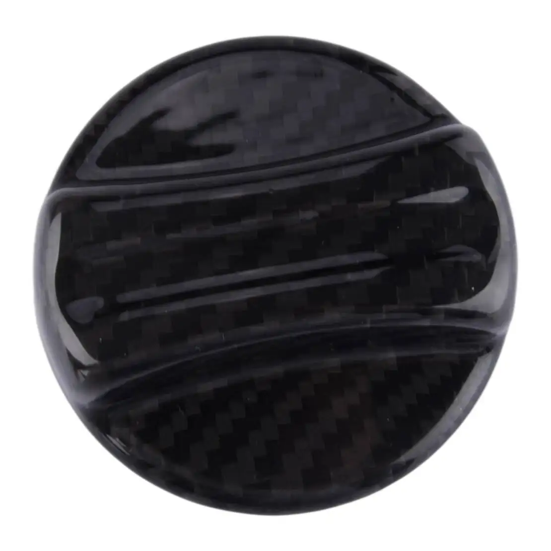 

Black Real Carbon Fiber Fuel Gas Oil Tank Filler Cap Cover Trim fit for BMW 1 3 4 5 7 Series