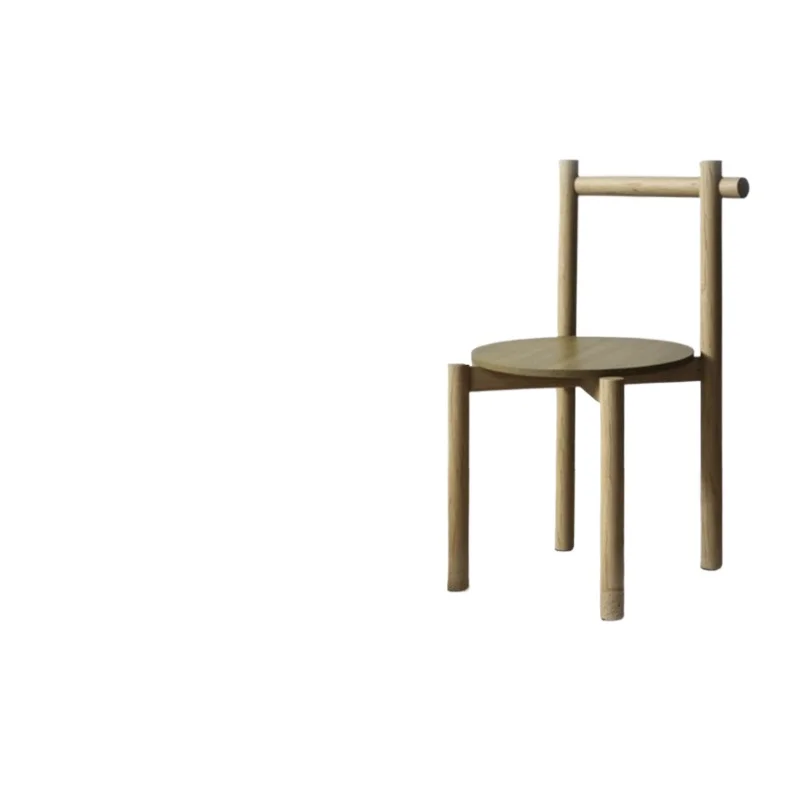 

B & B Hotel Fangyuan Wooden Chair Restaurant Home Dining Chair Coffee Shop Bar Home Leisure Back