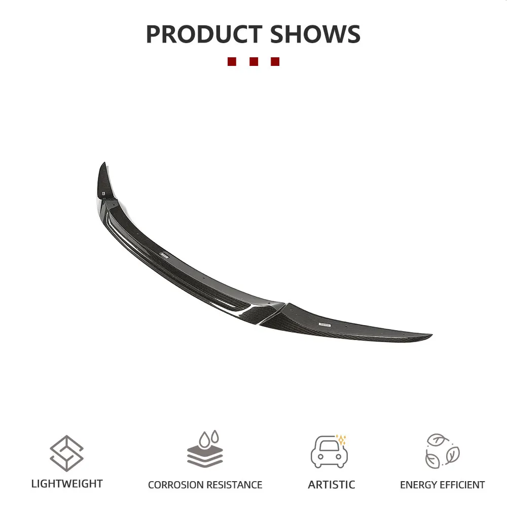 شفة مصد السيارة الأمامية سبويلر الخائن لسيارات BMW 8 Series G14 G15 G16 2018-2024 ألياف الكربون الحقيقية سيارة الجبهة الشفة الذقن المئزر الحرس