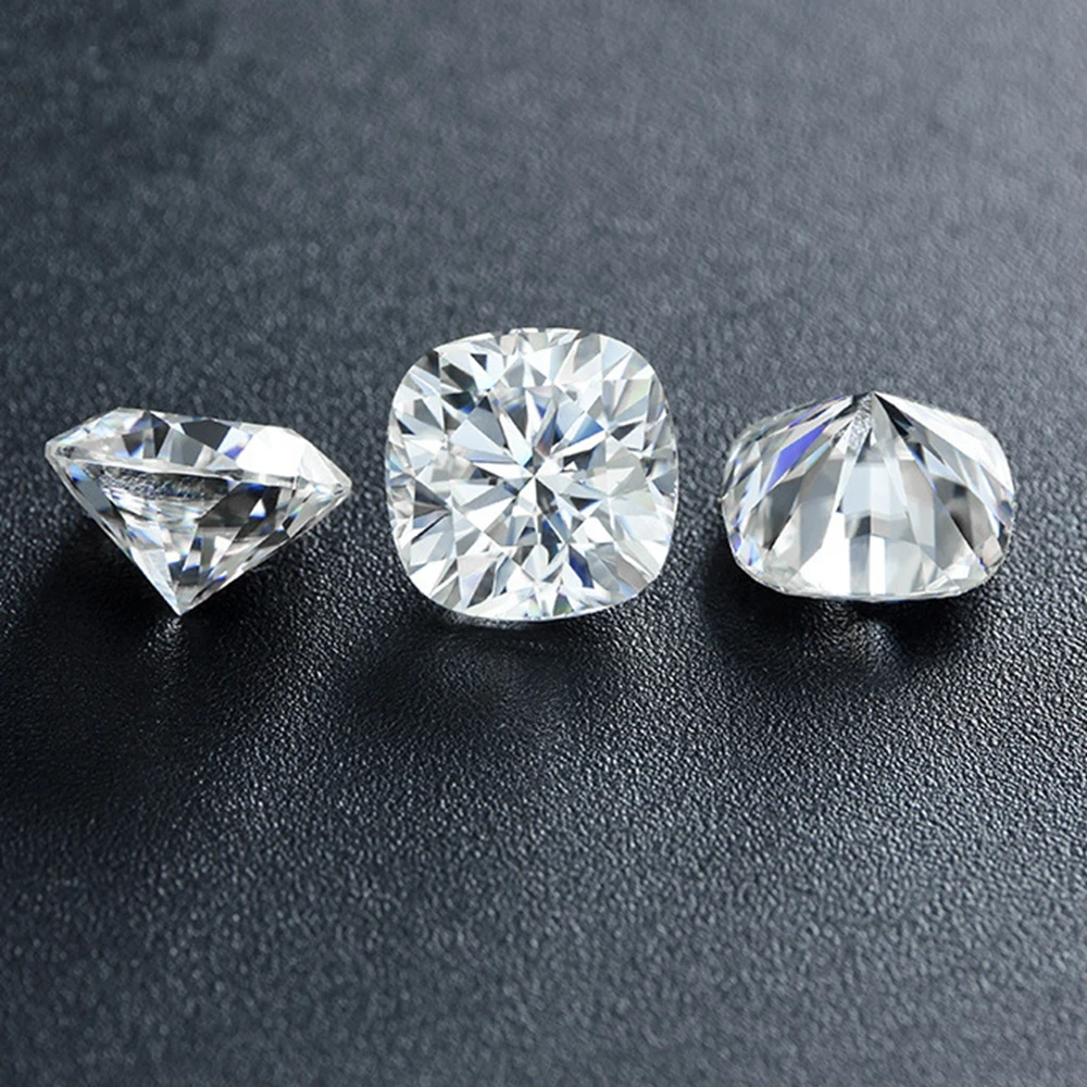 

1PC/Lot D White Cushion Cut 6mm 8mm 9mm Moissanite Diamond Stone For Jewelry Making