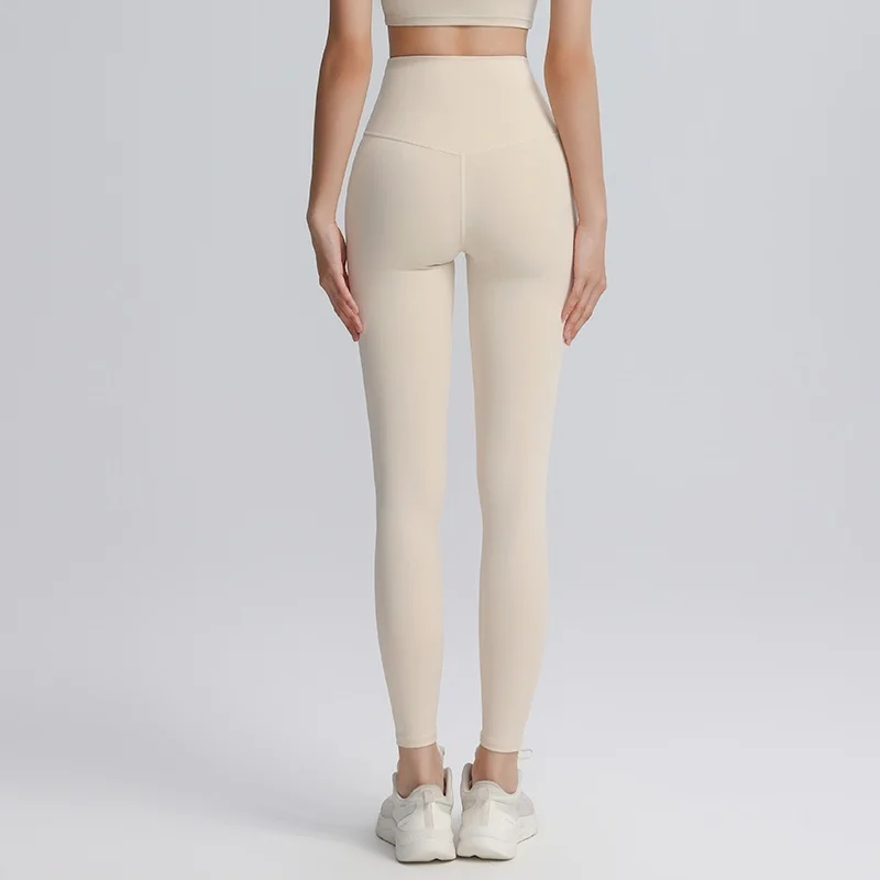 Yoga Pants Emo Women Dyeing High Waist Homewear Loungewear Basics Slim Fitting Bodycon Squat Proof Ropa Flexible Fluffy Patch GF