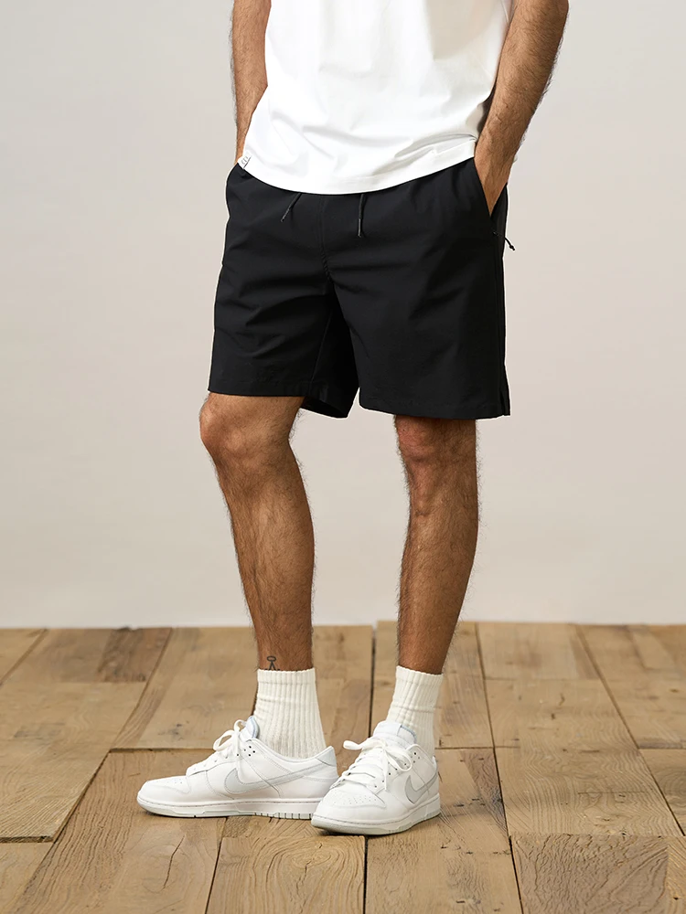 SIMWOOD-pantalones cortos de entrenamiento para hombre, Shorts de gran tamaño, para correr, con cordón elástico, para la playa, novedad de verano 2024