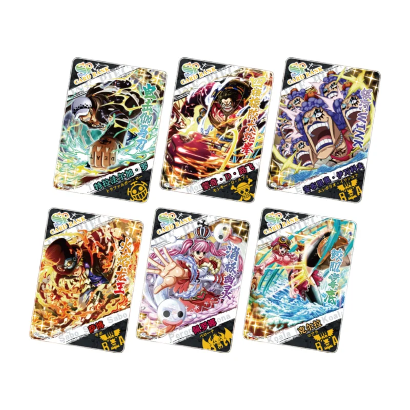 New Anime ONE PIECE Trading Card Game Luffy Zoro Collections Card  Hobby Collectibles Cards for Child Gifts Toys