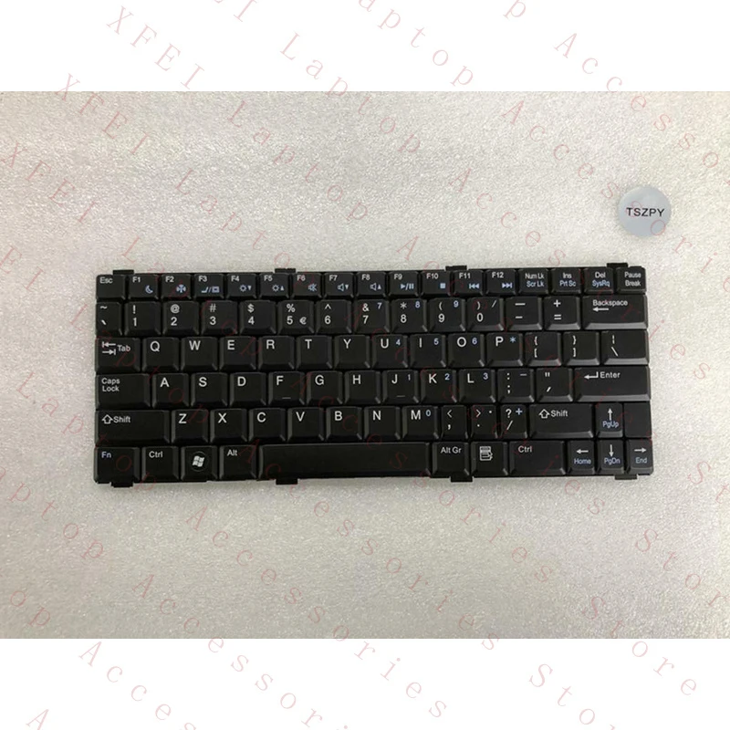 Nuevo Teclado para DELL Vostro 1200, Teclado en Inglés (EE. UU.), Negro