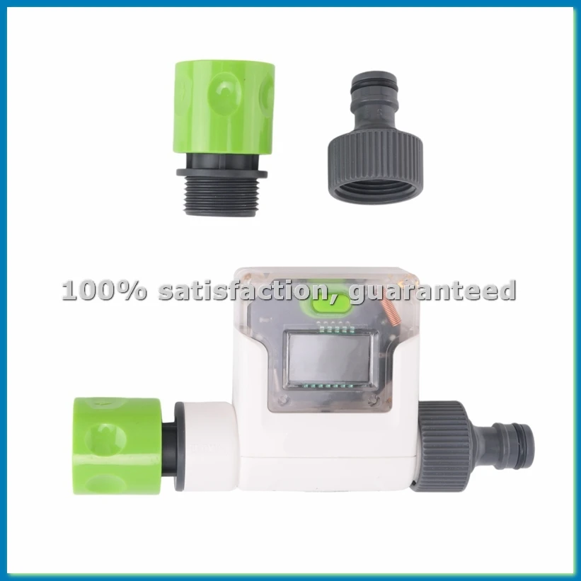 

Умный счетчик воды для садового шланга с Wi-Fi, 4 режима измерения расхода, отслеживание расхода в реальном времени, легкое считывание показаний - A33R