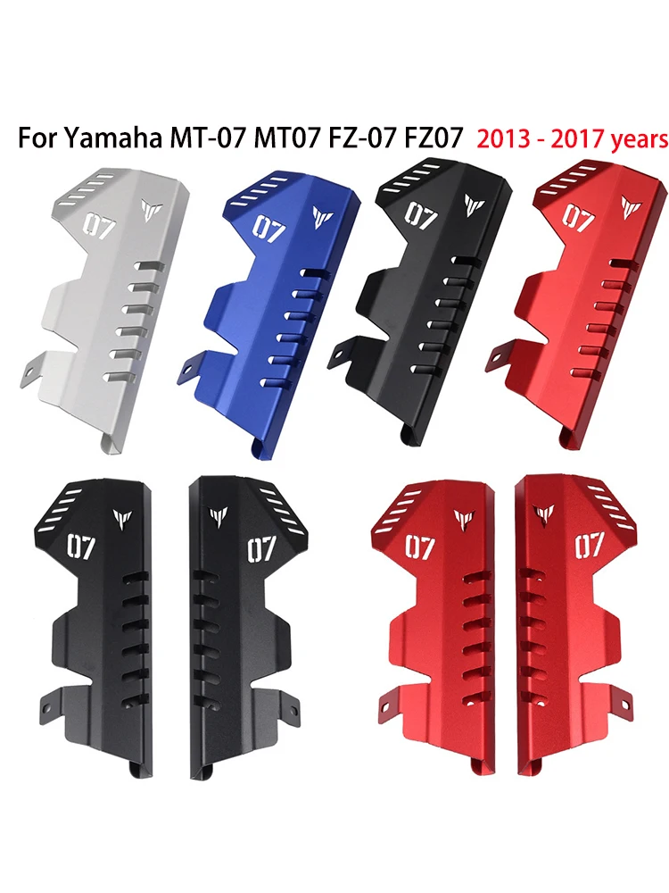 

Motorcycle Modification Water Tank Protective Cover cover Water Tank Protective Plate For Yamaha MT07 MT-07 FZ07 2013-2017 years