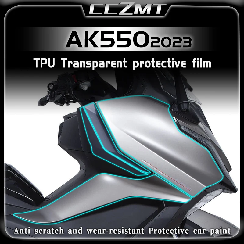 

For KYMCO AK550 ak550 2023 TPU invisible car clothes body fuel tank film waterproof protection sticker modification accessories