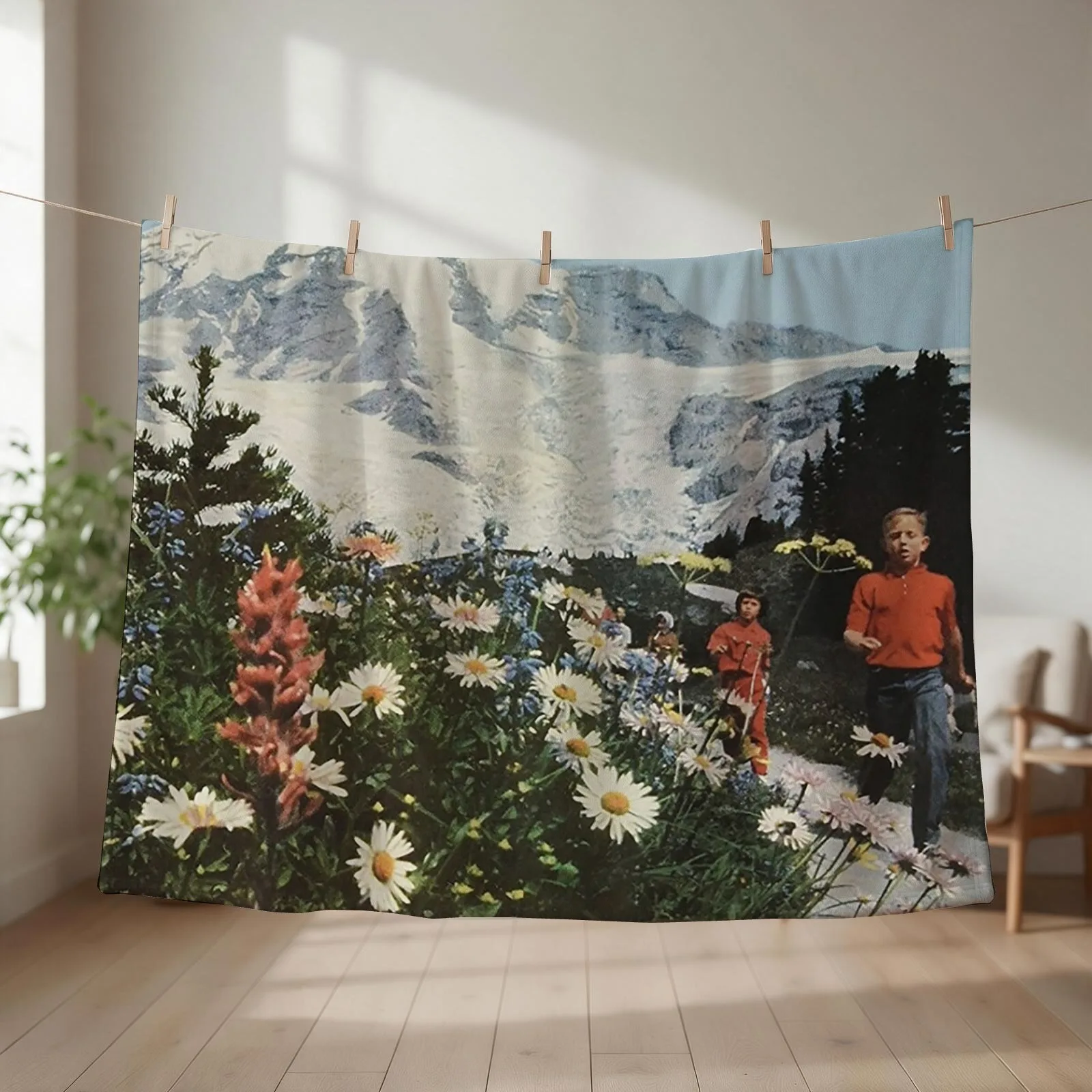 their satanic majesties second request Throw Blanket sofa bed Flannel Fabric Beach Sleeping Bag Blankets