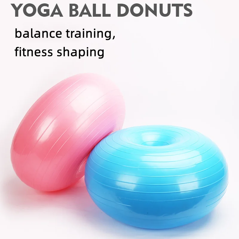 

Gym Fitness Balls Yoga Ball Thickened Exercise Equipment Balance Ball Donuts Home Gym Home Training