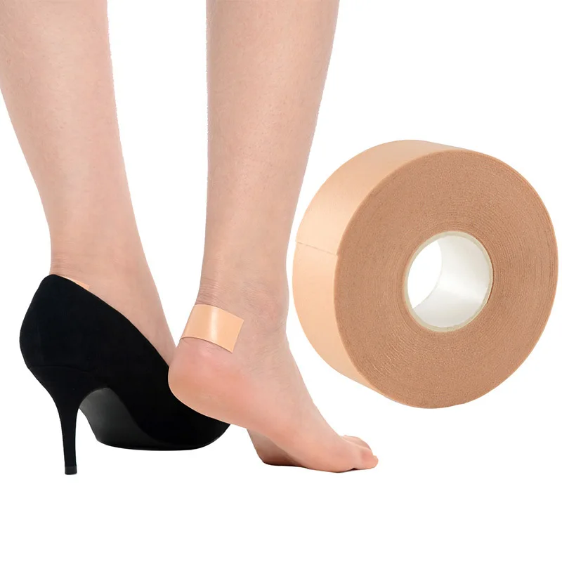 Fuß Hautpflege-Tools Anti-Reibung High Heel Fuß polster Aufkleber Zehen schutz auf Fersen zehe Fingers chutz band Hautfarbe 1 Rolle