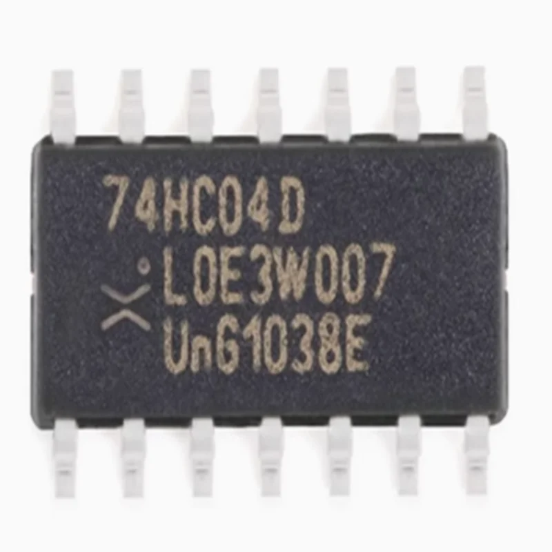 10PCS-100PCS 74HC04D SOIC-14 74HC04D, 653 SOP14  Six-Way Inverter SMD Logic Chip
