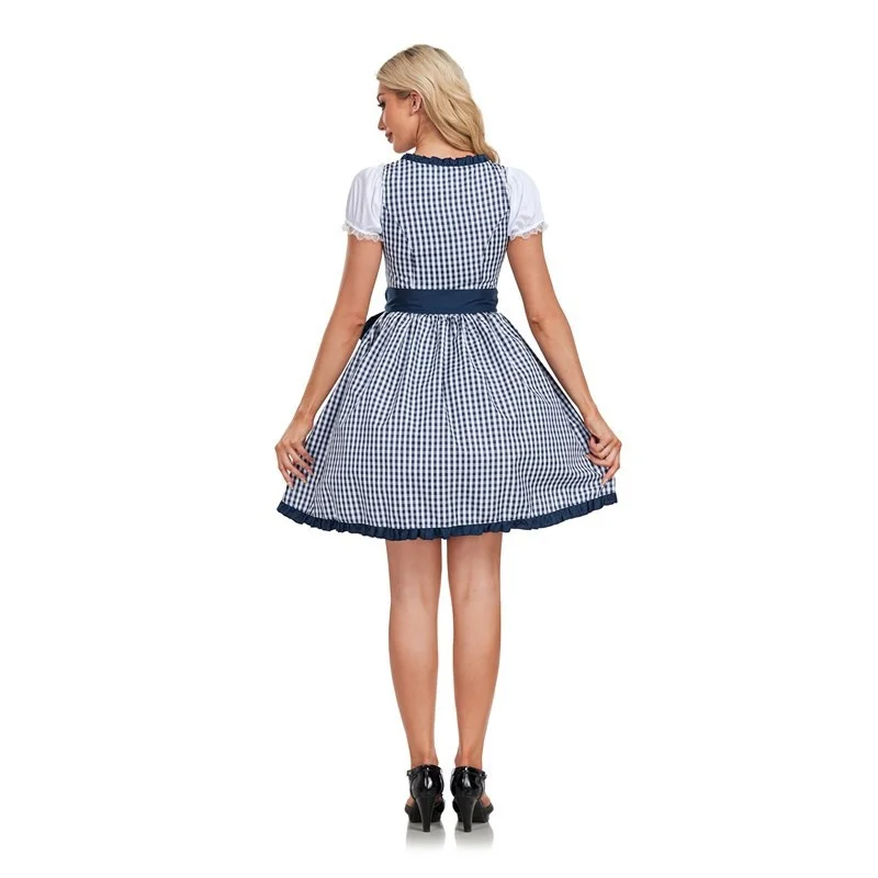 Nova loween Beer Girl Dr Bar Stage Performance Maid Costume Festival Par Roupas Femininas Tradicional Chinês Étnico S...