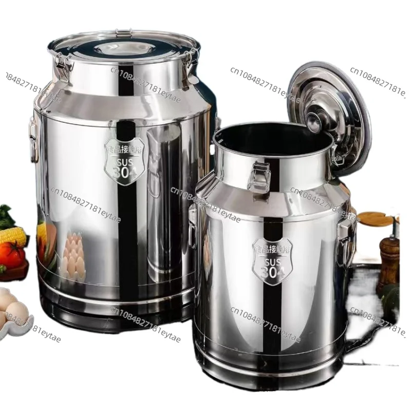

High Quality Stainless Steel Sealed Storage Barrel, Fermenter for Wine Beer Milk, Oil Drum & Tea Canister