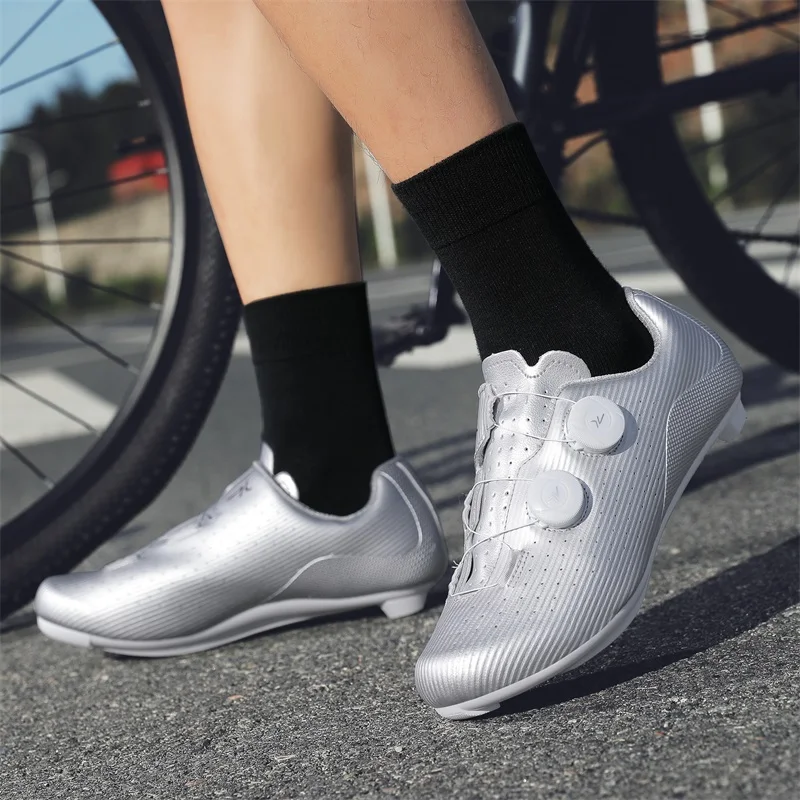 

Bicycle professional cycling shoes unisex four seasons fashion hard soled casual non-slip comfort breathable assist riding shoes