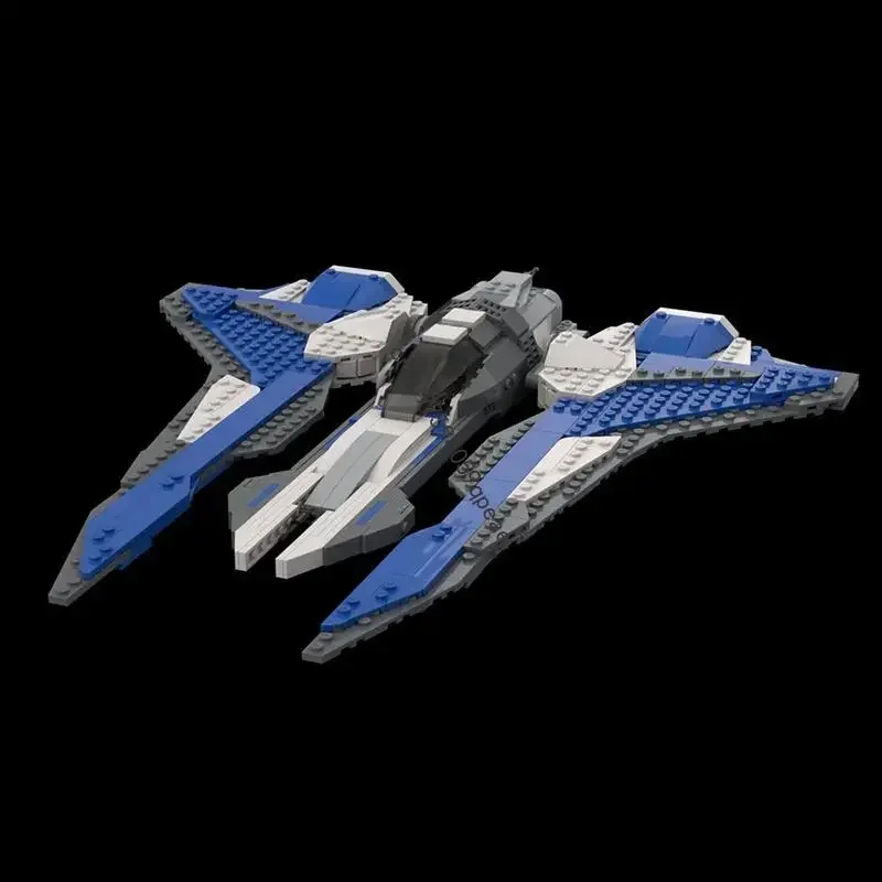 

Новинка, 710 шт., знаменитая звезда, боевой фильм, Moc Gauntlet, модель истребителя, сделай сам, креативные идеи, детская игрушка, подарок на день рождения, головоломка на заказ 75316