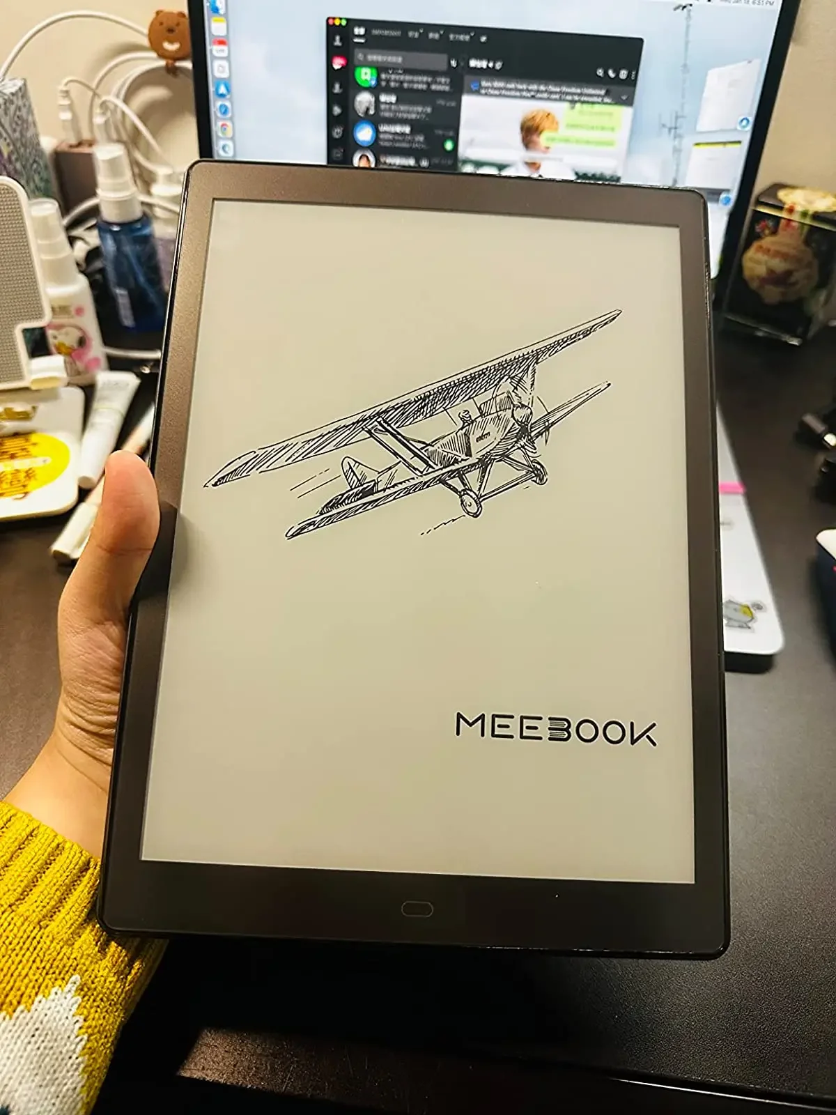 Meebook P10 Pro E-Reader Novo 10 "E-Ink Tablet Paperwhite Reader com luz frontal ajustável luz fria/quente, Android 11
