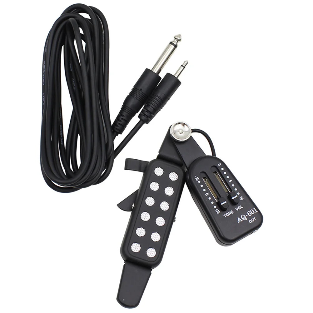 

Acoustic Guitar Sound Hole Instrument Accessories Transducer For Steel String Guitars Ukulele Pickups Guitar