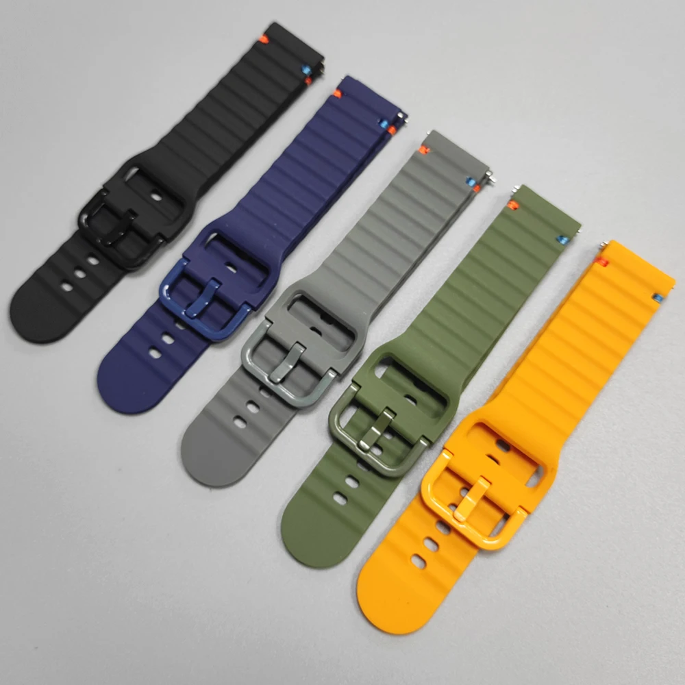 20 22 مللي متر الرياضة سوار ل كوروس بيس 3 2 موجة حزام ل كوروس APEX 4 42 مللي متر قمة 2 برو 46 مللي متر 42 مللي متر سيليكون الفرقة Smartwatch Correa #5