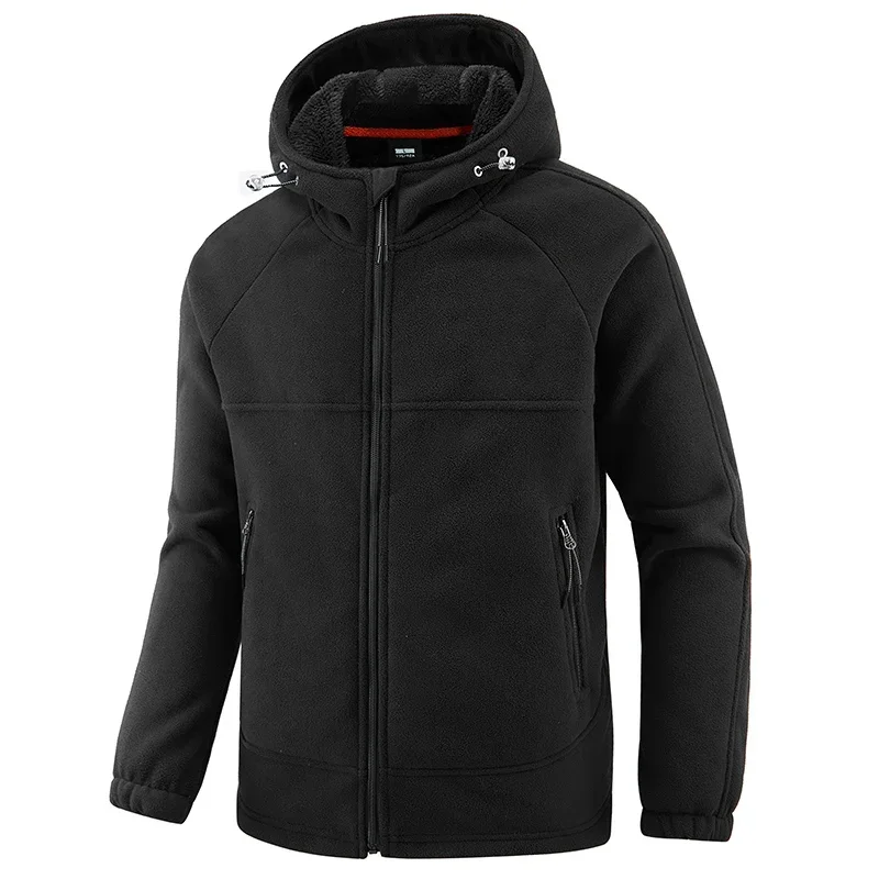 Uomo tattico Softshell Fleece escursionismo Bomber giacca Outwear termico sportivo turismo montagna campeggio cappotti con cappuccio abbigliamento uomo